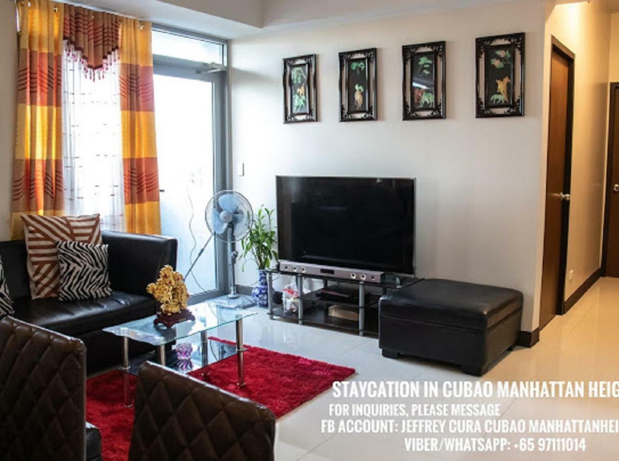 Cubao Manhattan Heights Unit 5A Tower C Ciudad Quezon Exterior foto
